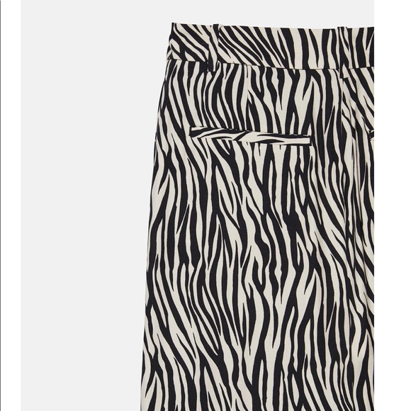 New with tags ZARA high waisted  pants - Picture 8 of 9